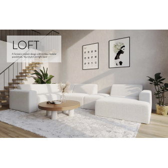 Dīvāns LOFT (Trīsvietīgs)(Modulārs)